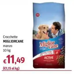 Futura Supermercati Crocchette Miglior Cane manzo offerta