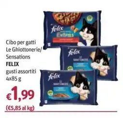 Futura Supermercati Cibo per gatti Le Ghiottonerie/ Sensations FELIX offerta