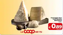 Coop Radenza Formaggio duro Gran Moravia offerta