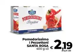 Coop Radenza Pomodorissimo i Pezzettoni Santa Rosa offerta