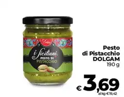 Coop Radenza i siciliani pesto di pistacchio offerta