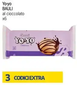 Futura Supermercati Yo-yo BAULI al cioccolato offerta