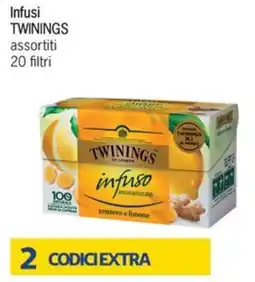 Futura Supermercati Infusi Twinings zenzero e limone offerta