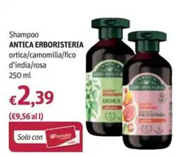 Futura Supermercati Shampoo Antica Erboristeria ortica offerta