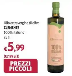 Futura Supermercati Olio extravergine di oliva Clemente offerta