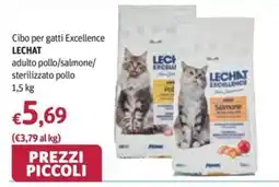 Futura Supermercati Cibo per gatti Excellence Lechat offerta