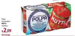 Futura Supermercati Polpa di pomodoro Mutti offerta