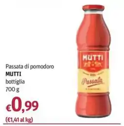 Futura Supermercati Passata di pomodoro Mutti offerta