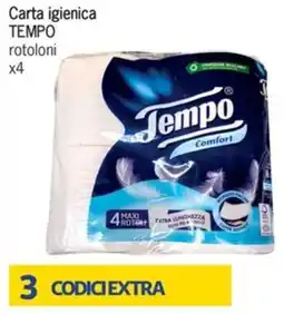 Futura Supermercati Carta igienica Tempo Comfort offerta