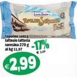 Il Castoro Supermercati topolino senza lattosio latteria soresina offerta