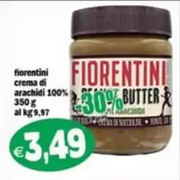 Il Castoro Supermercati Fiorentini crema di arachidi offerta