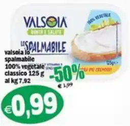 Il Castoro Supermercati Valsòia lo spalmabile classico offerta