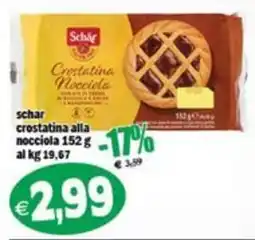 Il Castoro Supermercati Schar crostatina alla nocciola offerta