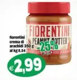 Il Castoro Supermercati Fiorentini crema di arachidi offerta