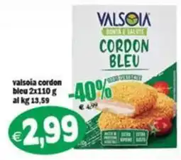 Il Castoro Supermercati Valsòia cordon bleu offerta
