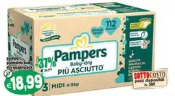 Il Castoro Supermercati Pampers Baby-dry offerta