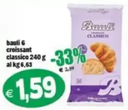 Il Castoro Supermercati Bauli croissant classico offerta