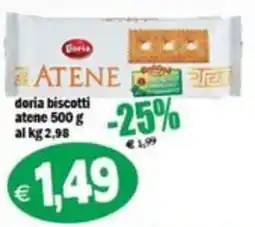 Il Castoro Supermercati Doria biscotti atene offerta