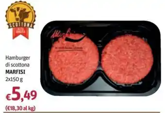 Futura Supermercati Hamburger di scottona MARFISI offerta