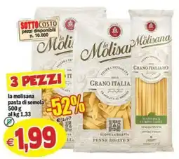 Il Castoro Supermercati la molisana pasta di semola offerta