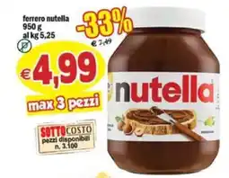 Il Castoro Supermercati Nutella offerta