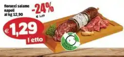 Il Castoro Supermercati Fiorucci salame napoli offerta