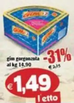 Il Castoro Supermercati gim gorgonzola offerta