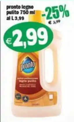 Il Castoro Supermercati pronto legno pulito offerta