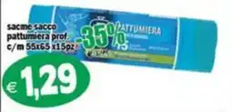 Il Castoro Supermercati sacche sacco pattumiera prof. offerta