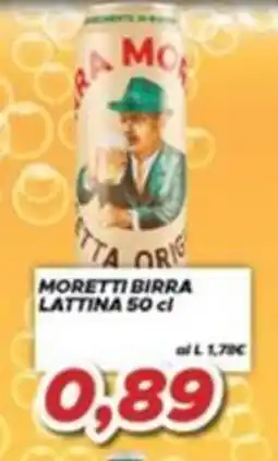MA Supermercati Moretti birra offerta