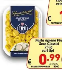 Ipercarni Pasta ripiena Fini Gran Classici offerta