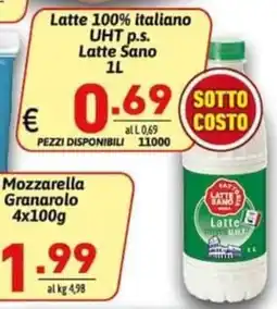 Ipercarni Latte Sano offerta