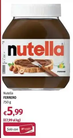 Futura Supermercati Nutella FERRERO offerta
