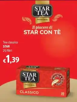 Futura Supermercati Tea classico STAR offerta