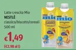 Futura Supermercati Latte crescita Mio Nestlé classico offerta