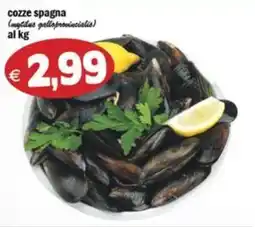 Il Castoro Supermercati Cozze spagna offerta