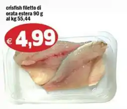 Il Castoro Supermercati crisfish filetto di orata estera offerta