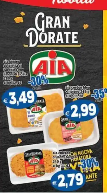 Aia bigger cotoletta di tacchino con limoni di sicilia