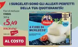 Futura Supermercati Fiori di merluzzo Findus offerta