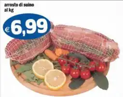 Il Castoro Supermercati arrosto di suino offerta