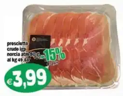 Il Castoro Supermercati prosciutto crudo igp norcia atm offerta