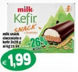 Il Castoro Supermercati milk Kefir SNACK offerta