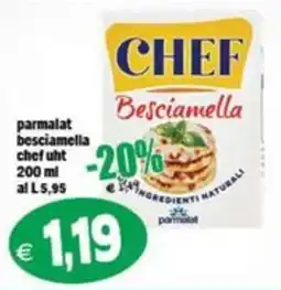 Il Castoro Supermercati Besciamella chef uht offerta