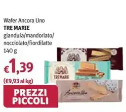 Futura Supermercati Wafer Ancora Uno TRE MARIE offerta