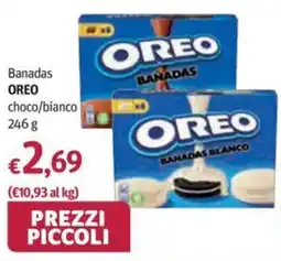 Futura Supermercati Banadas OREO choco/bianco offerta