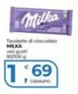 Alter Discount Tavolette di cioccolato Milka offerta