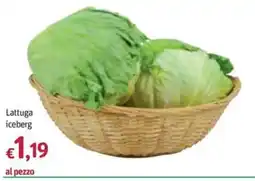 Futura Supermercati Lattuga iceberg offerta