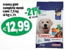 Il Castoro Supermercati Cranzy gold complete menu cane offerta