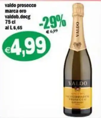 Valdo Prosecco marca oro