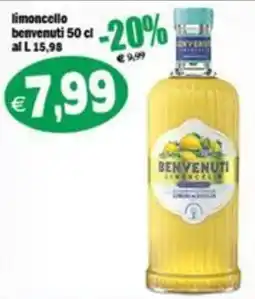 Il Castoro Supermercati Limoncello Benvenuti offerta